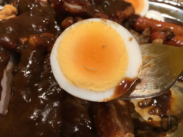 Gogo curry major boiled egg