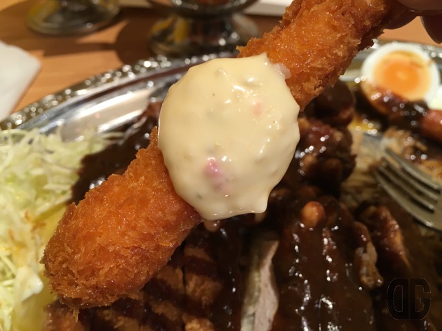 Gogo curry major deepfried shrimp