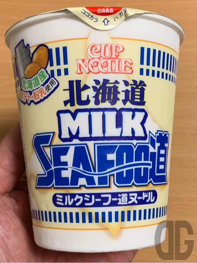 日清カップヌードル北海道ミルクシーフー道ヌードルが発売開始！ミルクとポテトの相性が抜群♪