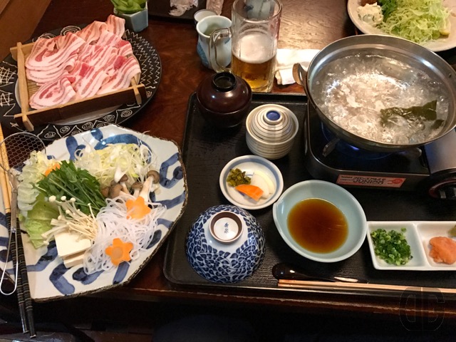 伊豆高原 和むら 〜 一人前から豚しゃぶしゃぶ鍋をいただく【画像で綴るお店紹介】