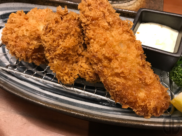 とんかつ神楽坂さくら本店(神楽坂)に期間限定で宮崎県産アジフライ登場!さっそくいただきました♪