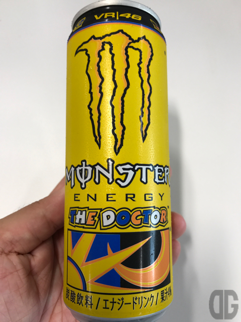 バレンティーノ・ロッシ優勝記念?限定生産のMONSTER ENERGY THE DOCTORをゲット♪