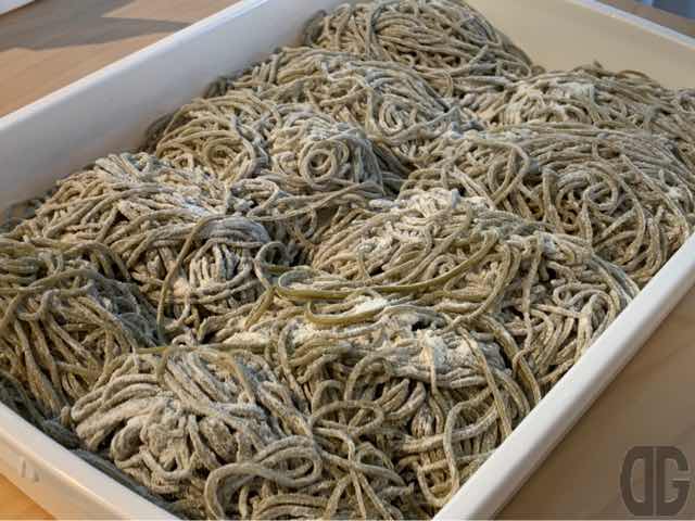 牡蠣25%＋キタノカオリを使った麺