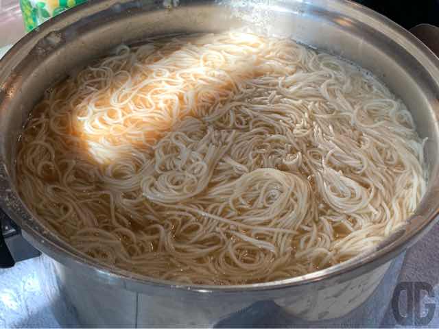 台湾麺線風。ボリュームたっぷり