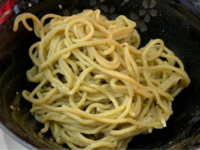 25%牡蠣麺（キタノカオリ）。そのままでもおいしい。