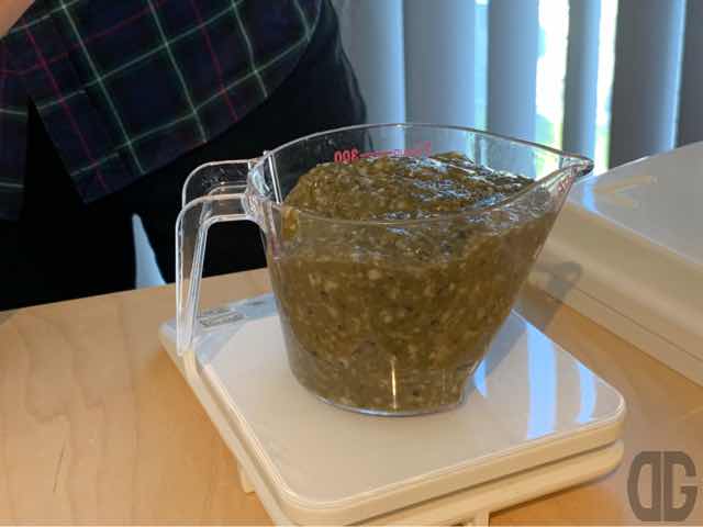 小麦粉と同じ分量の牡蠣ペースト