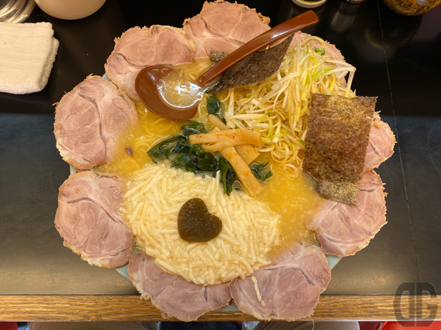 ねぎとろ味噌チャーシュー中盛