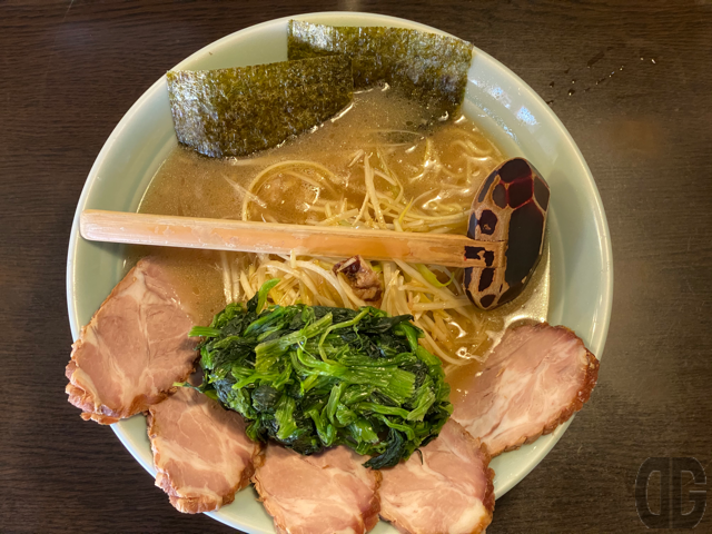 ねぎチャーシュー+ほうれん草+中盛
