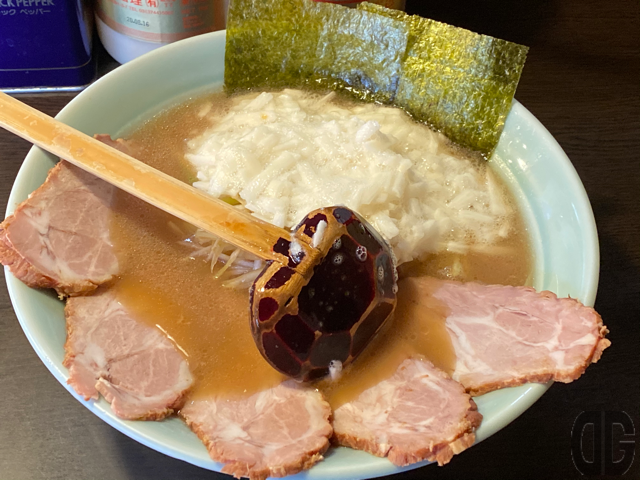 ネギとろラーメン（850円）＋チャーシュウ（350円）